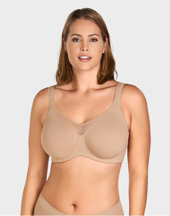 Plus Size Cooling Full Coverage Minimizer Bra