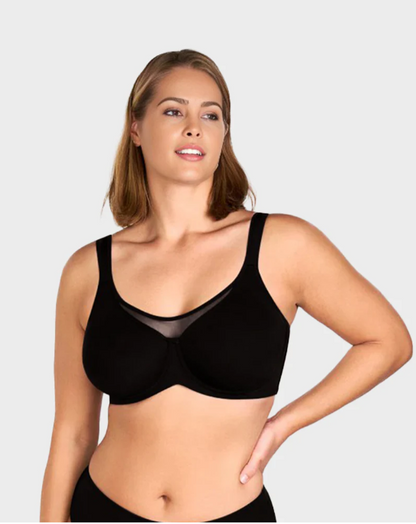 Plus Size Cooling Full Coverage Minimizer Bra